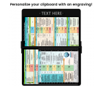 WhiteCoat Clipboard® - Blackout Ovarian/Adnexal Sonography Edition